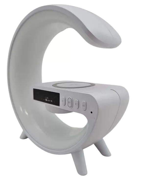 LAMPKA NOCNA BUDZIK ŁADOWARKA INDUKCYJNA LED