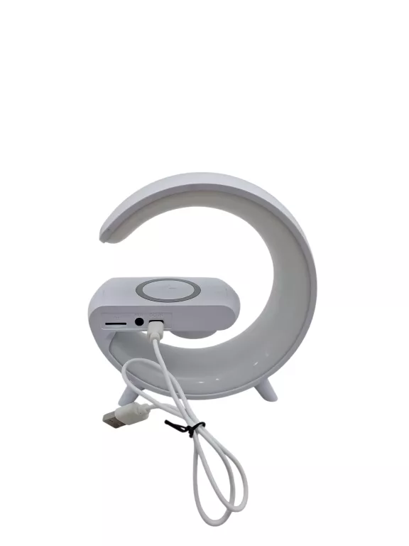 LAMPKA NOCNA BUDZIK ŁADOWARKA INDUKCYJNA LED