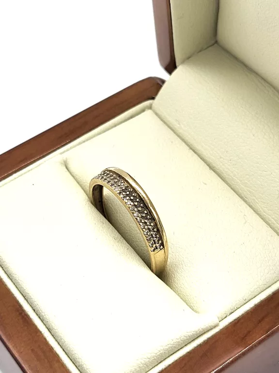 PIĘKNY ZŁOTY PIERŚCIONEK 1.84/585