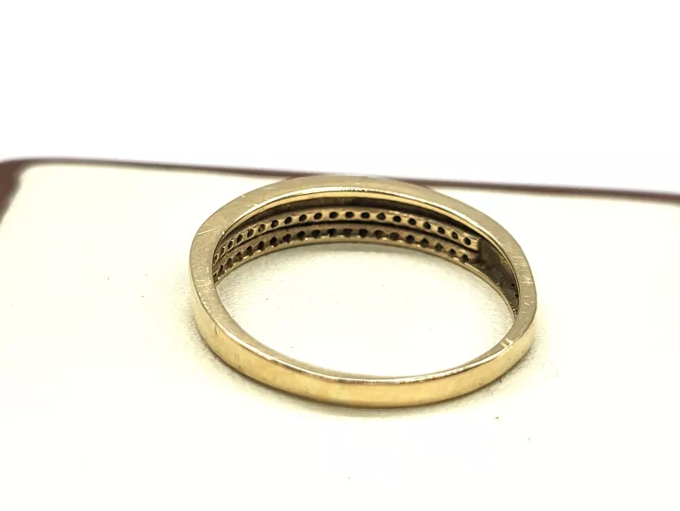 PIĘKNY ZŁOTY PIERŚCIONEK 1.84/585