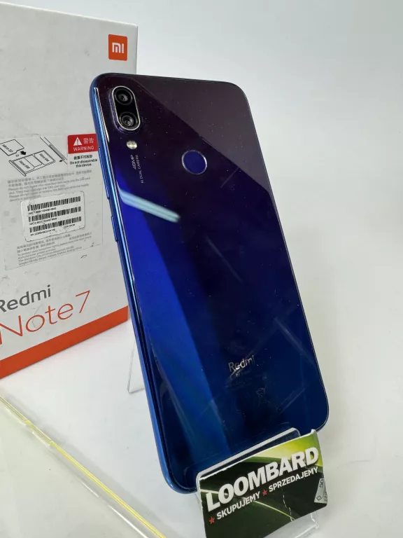 TELEFON SMARTFON XIAOMI REDMI NOTE 7 DUAL SIM 4G (LTE) 64GB