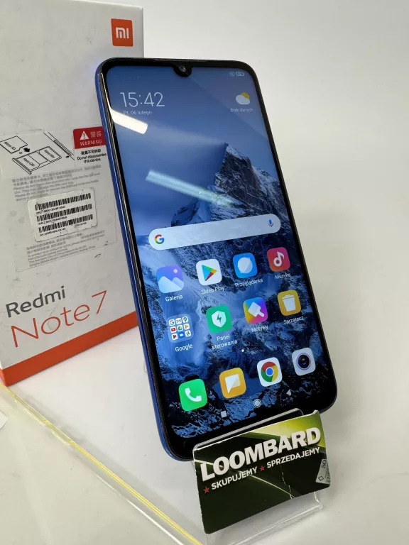 TELEFON SMARTFON XIAOMI REDMI NOTE 7 DUAL SIM 4G (LTE) 64GB