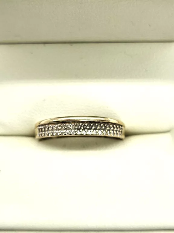 PIĘKNY ZŁOTY PIERŚCIONEK 1.84/585