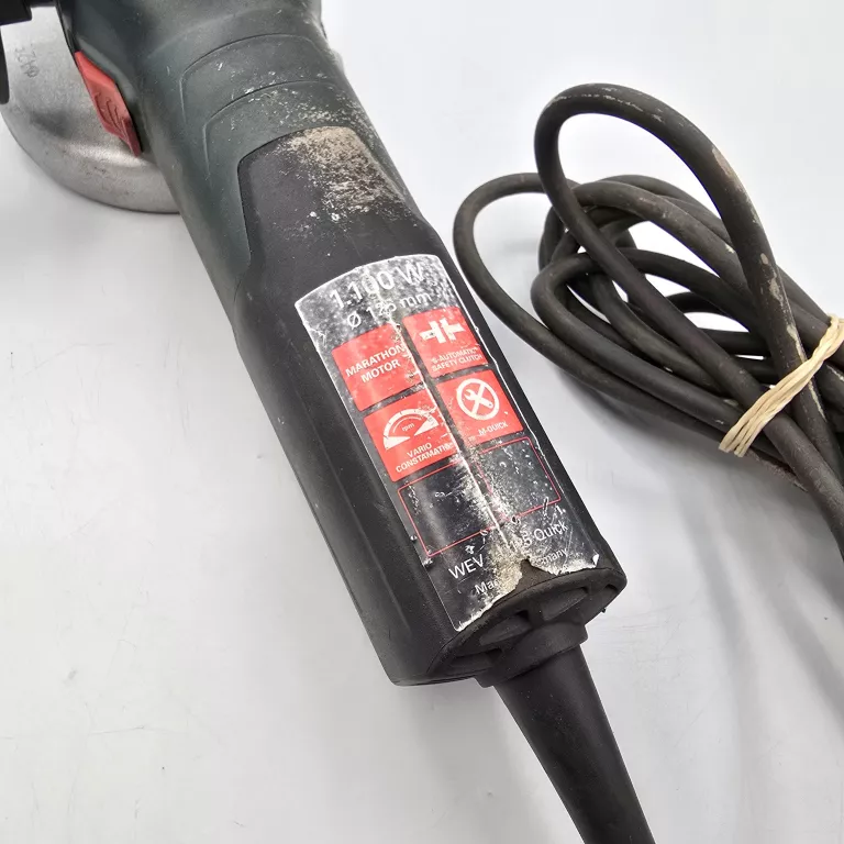 SZLIFIERKA KĄTOWA Z REGULACJĄ OBROTÓW METABO WEV 11-125 QUICK 1100W