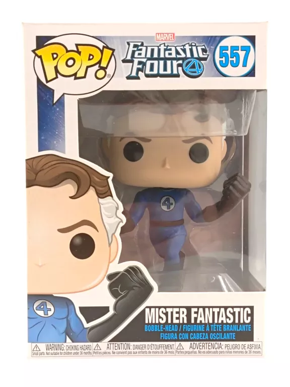 FUNKO POP MARVEL FANTASTIC FOUR 4 MISTER FANTASTIC 557