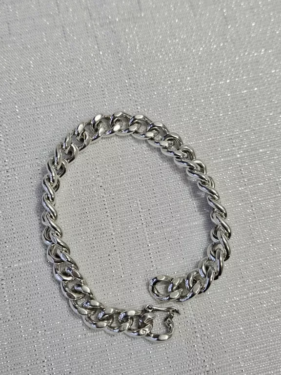 SREBRNA GRUBA BRANSOLETKA 38,03 G 925