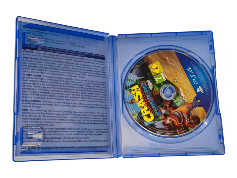 GRA CRASH BANDICOOT N'SANE TRILOGY NA PS4