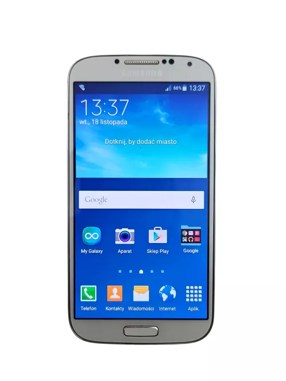 TELEFON SAMSUNG GALAXY S4 GT-9505 2/16GB BIAŁY