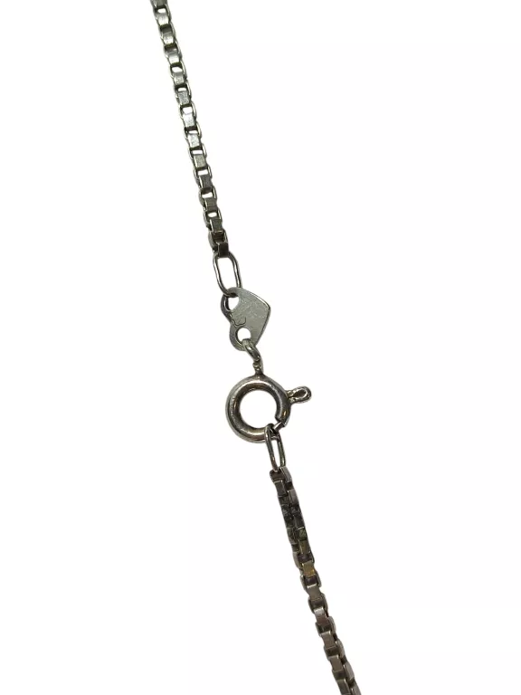 SREBRO - WYRÓB JUBILERSKI UŻYWANY  ŁAŃCUSZEK 5,68 G 925