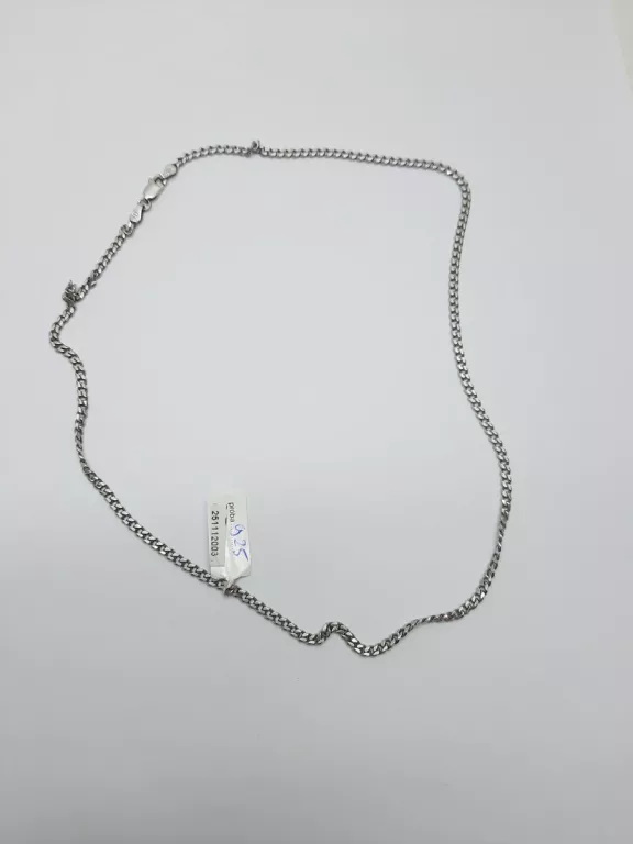 SREBRO - WYRÓB JUBILERSKI UŻYWANY 925 ŁANCUSZEK 7,91