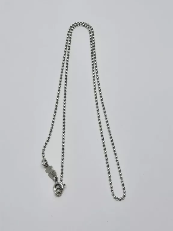 SREBRO - WYRÓB JUBILERSKI UŻYWANY 925 ŁAŃCUSZEK 3,34