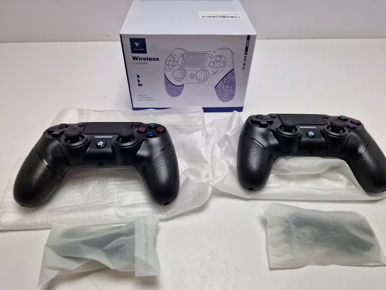 KONTROLERY BEZPRZEWODOWE DO PS4 2SZT. Z WIBRACJĄ. QZT-P4-02