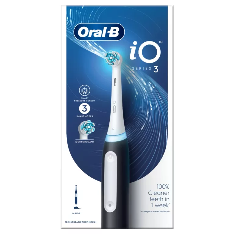 SZCZOTECZKA ELEKTRYCZNA MAGNETYCZNA ORAL-B IO SERIES 3 MATOWY CZARNY