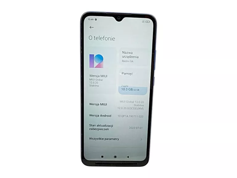 TELEFON XIAOMI REDMI 9A 2/32 GB PUDEŁKO STAN BDB !