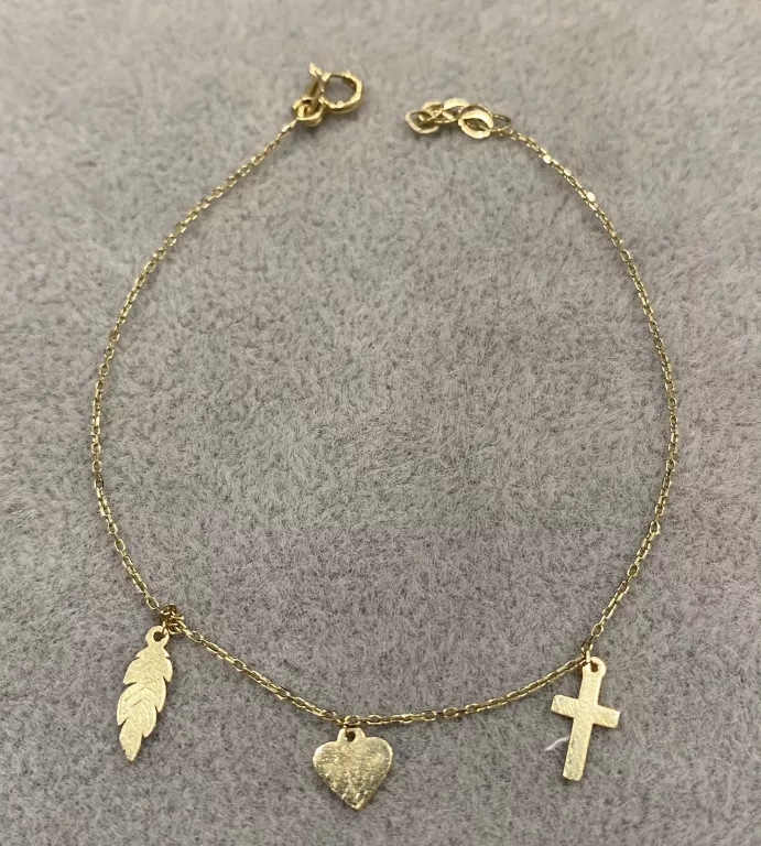 ZŁOTA BRANSOLETKA 585/0,81G