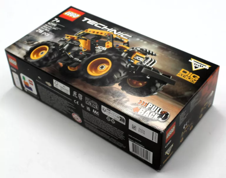 KLOCKI LEGO 42199 TECHNIC MONSTER JAM DIGATRON PULL-BACK SILNIK NAWIJAJĄCY