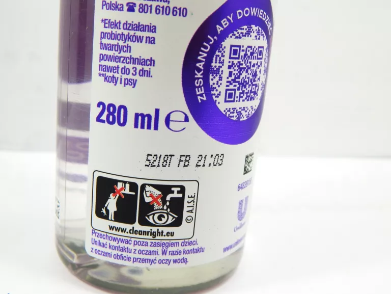 CIF INFINITE CLEAN SPRAY CZYSZCZĄCY FRESH LAVENDER + EUCALYPTUS 280 ML