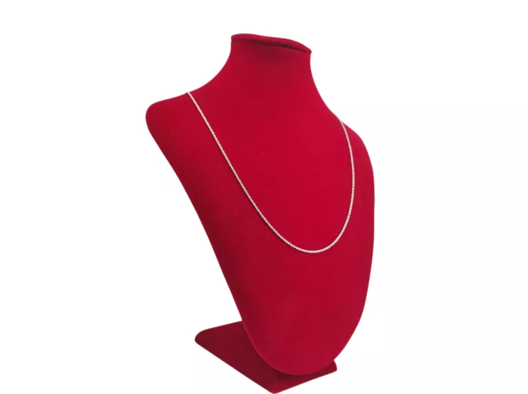 SREBRNY ŁAŃCUSZEK KORDEL 2,49G 925 54CM