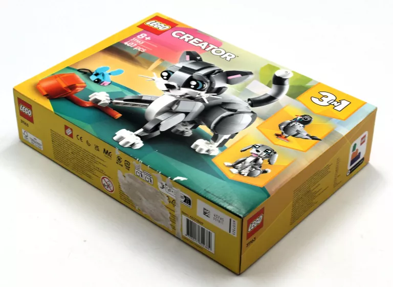 KLOCKI LEGO 31163 CREATOR 3 W 1 PSOTNY KOT PIES GOŁĄB