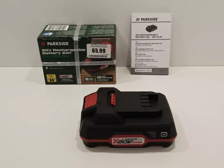 AKUMULATOR DO ELEKTRONARZĘDZI PARKSIDE PAP 20 B1 | 2AH