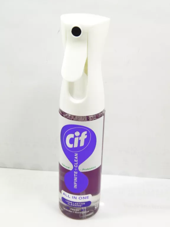 CIF INFINITE CLEAN SPRAY CZYSZCZĄCY FRESH LAVENDER + EUCALYPTUS 280 ML