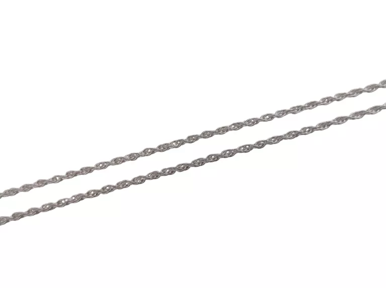 SREBRNY ŁAŃCUSZEK KORDEL 2,49G 925 54CM