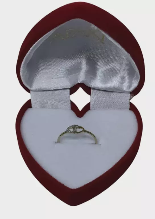 ZŁOTY PIERŚCIONEK APART P.375