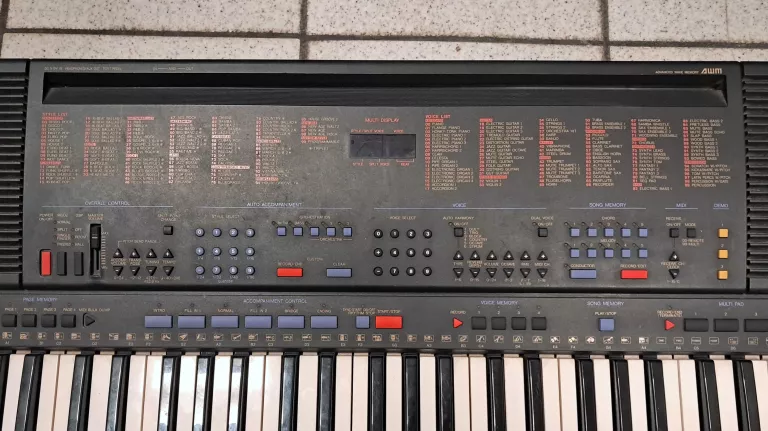 keyboard-yamaha-psr-600-model-psr-600
