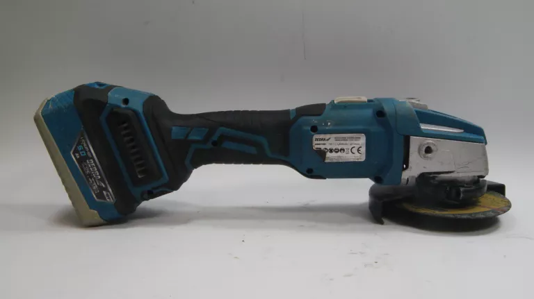 SZLIFIERKA KĄTOWA DEDRA DED7151 +AQ 5,0 AH AKUMULATOROWA BEZSZCZOTKOWA
