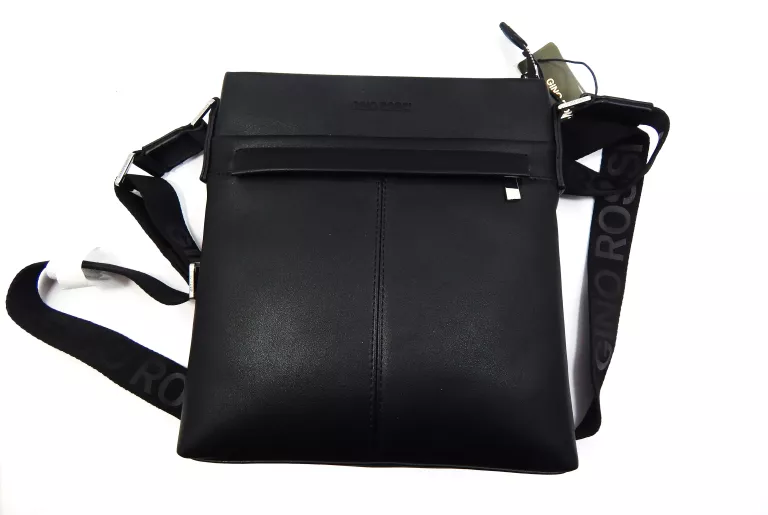 GINO ROSSI TOREBKA SKÓRA EKOLOGICZNA CZARNY