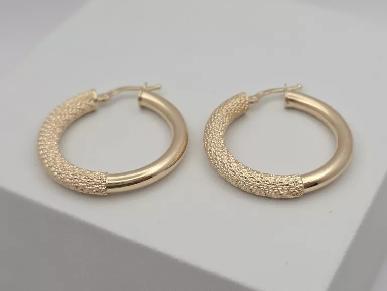 ZŁOTE KOLCZYKI - 585 14K 2,60G