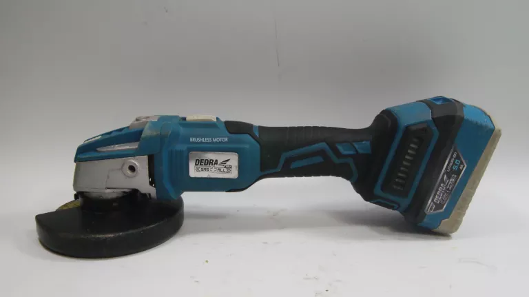 SZLIFIERKA KĄTOWA DEDRA DED7151 +AQ 5,0 AH AKUMULATOROWA BEZSZCZOTKOWA