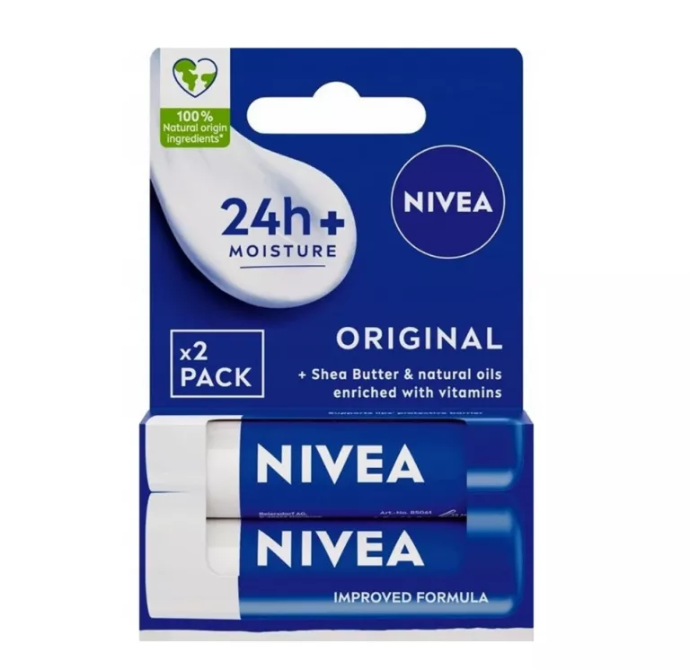 POMADKI OCHRONNE NIVEA 2-PACK