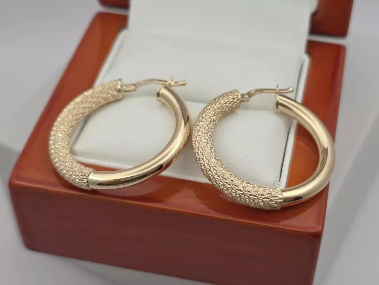 ZŁOTE KOLCZYKI - 585 14K 2,60G