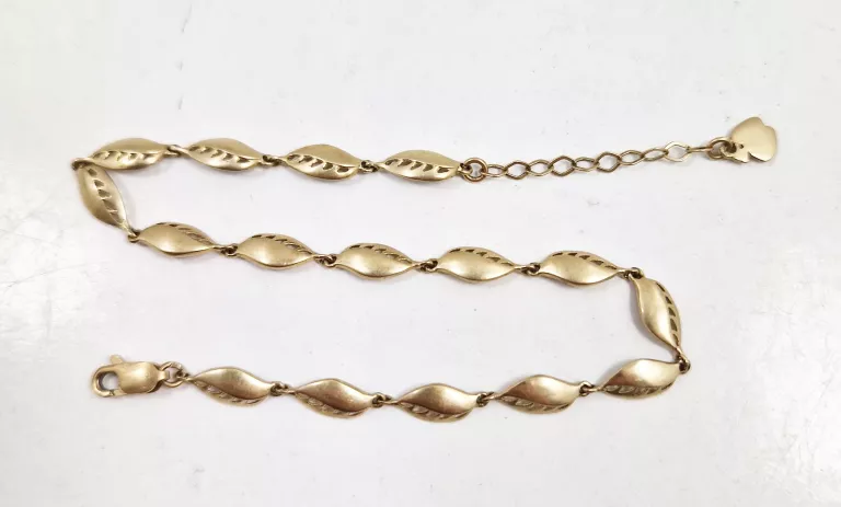 ZŁOTA BRANSOLETKA [585; 3,08 G; 18-20 CM]