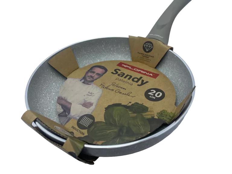 PATELNIA FLORINA SANDY ORGANIC 20 CM INDUKCJA BY MATEUSZ GESSLER