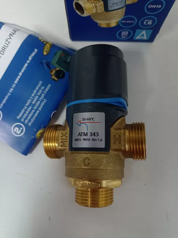ATM 343 TERMOSTATYCZNY ZAWÓR MIESZAJĄCY