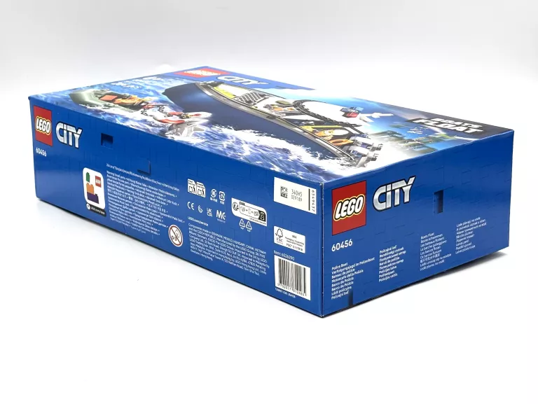 LEGO CITY 60456 POŚCIG ŁODZIĄ POLICYJNĄ