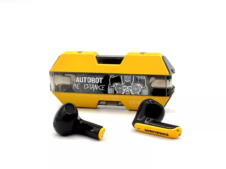 SŁUCHAWKI TWS TRANSFORMERS TF-T01 BUMBLEBEE (ŻÓŁTE)