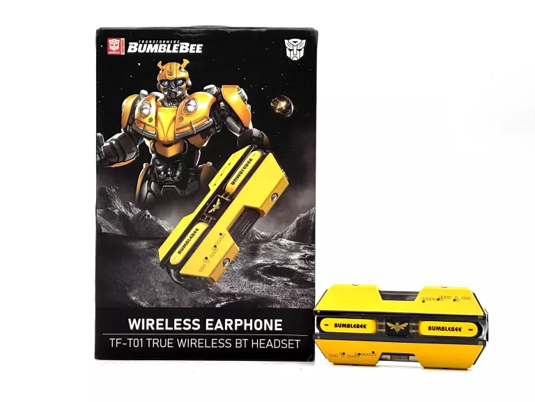 SŁUCHAWKI TWS TRANSFORMERS TF-T01 BUMBLEBEE (ŻÓŁTE)