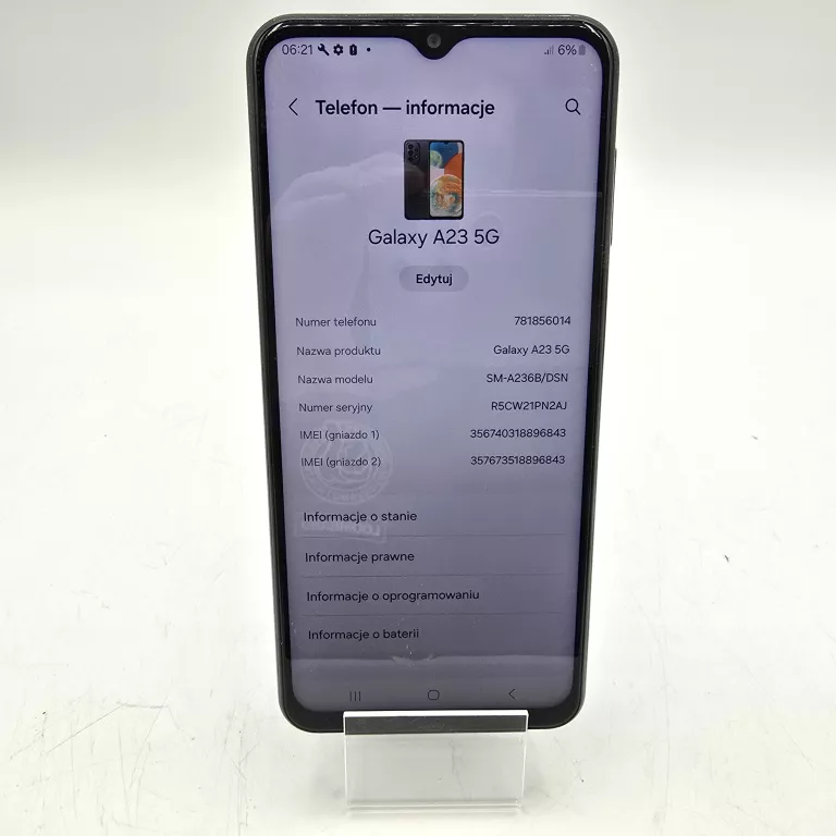 SAMSUNG GALAXY A23 5G 4/64GB