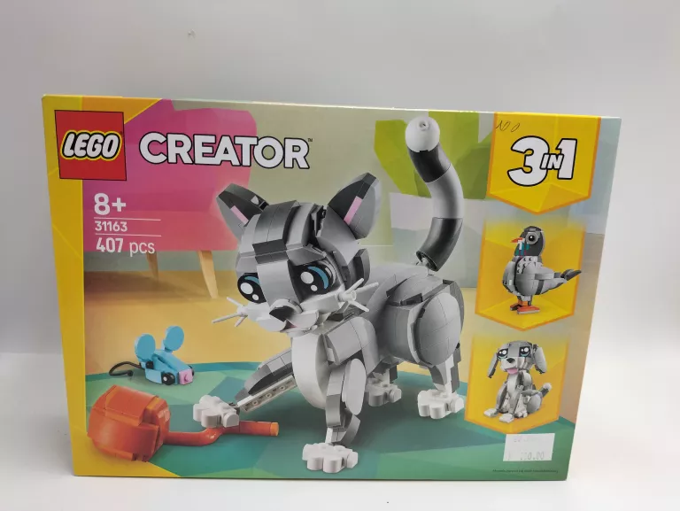 LEGO CREATOR 3 W 1 31163 PSOTNY KOT