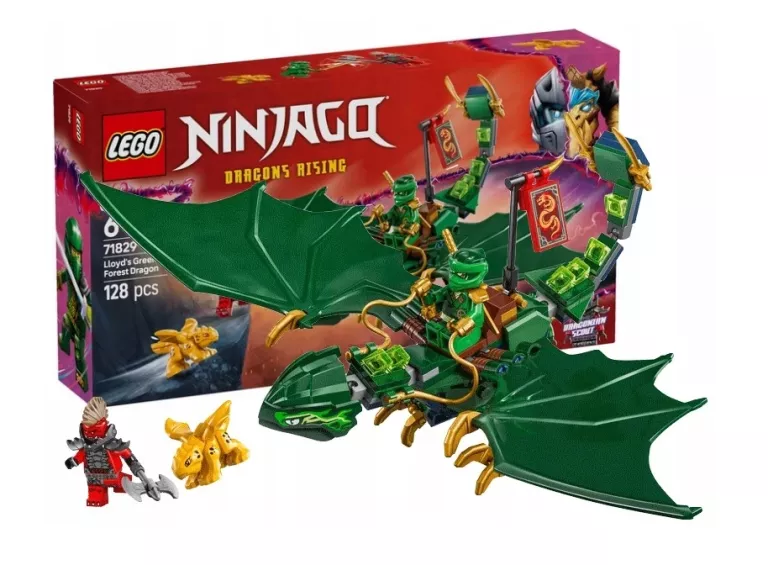 LEGO NINJAGO ZIELONY LEŚNY SMOK LLOYDA 71829