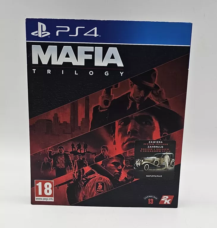 GRA PS4 MAFIA TRYLOGIA