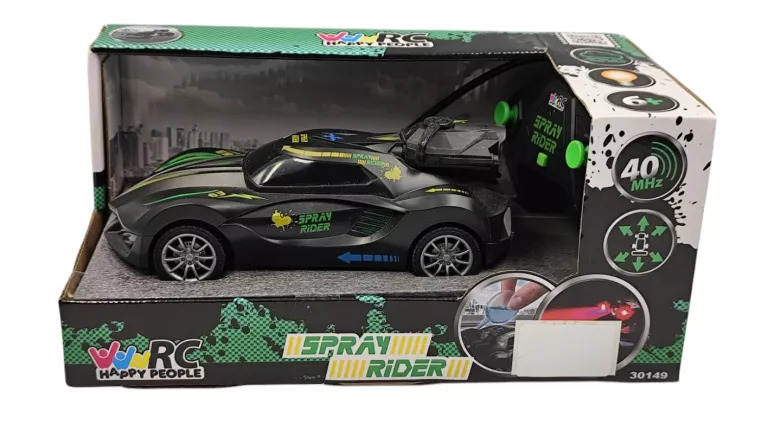 SAMOCHÓD SPRAY RIDER ZDALNIE STEROWANY NA PILOT RC HAPPYPEOPLE
