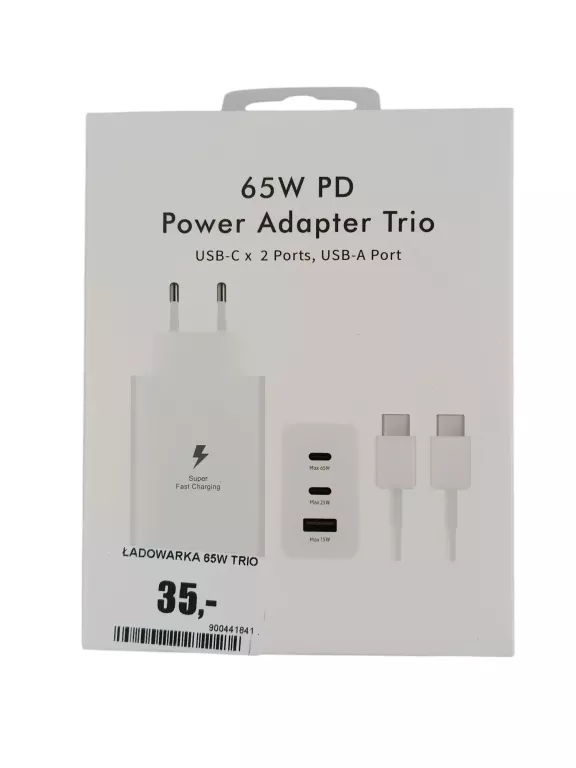 ŁADOWARKA 65W TRIO