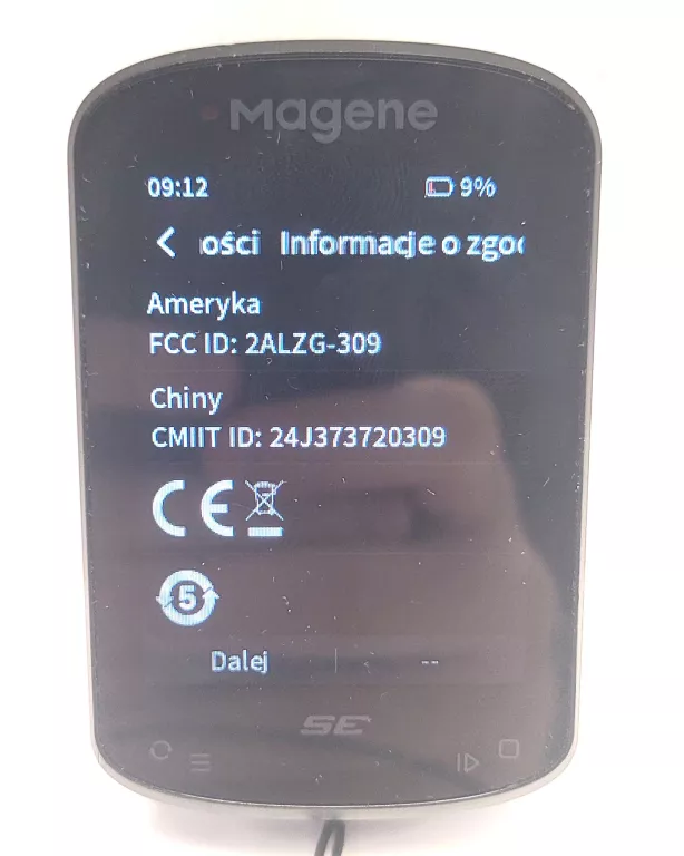LICZNIK ROWEROWY MAGENE C506E