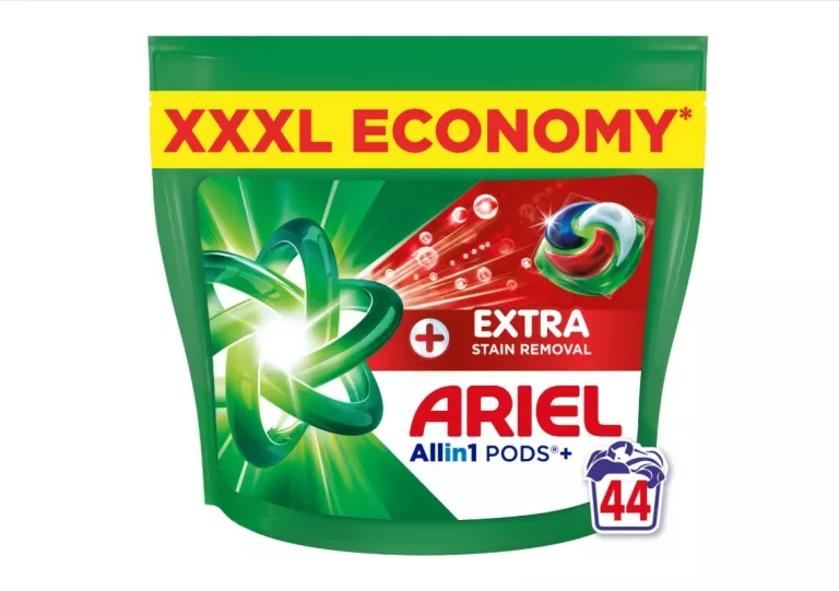 ARIEL EXTRA CLEAN ALLIN1 +, KAPSUŁKI DO PRANIA, 44 PRANIA