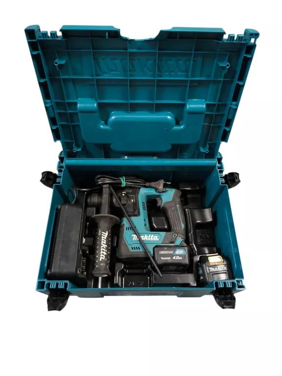 MŁOTOWIERTARKA MAKITA HR140D + 2 AKU 4AH + ŁAD + WALIZKA
