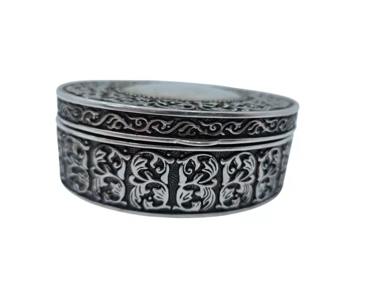 POSREBRZANA SZKATUŁKA NA BIŻUTERIĘ